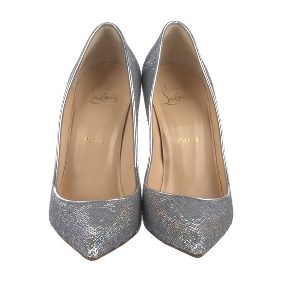 ❤️Christian Louboutin Glitter So Kate Pumps❤️ - Picture 3 of 5